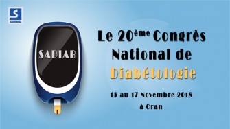 20ème Congrès National de Diabétologie - 15  au 17 Novembre 2018 à Oran 